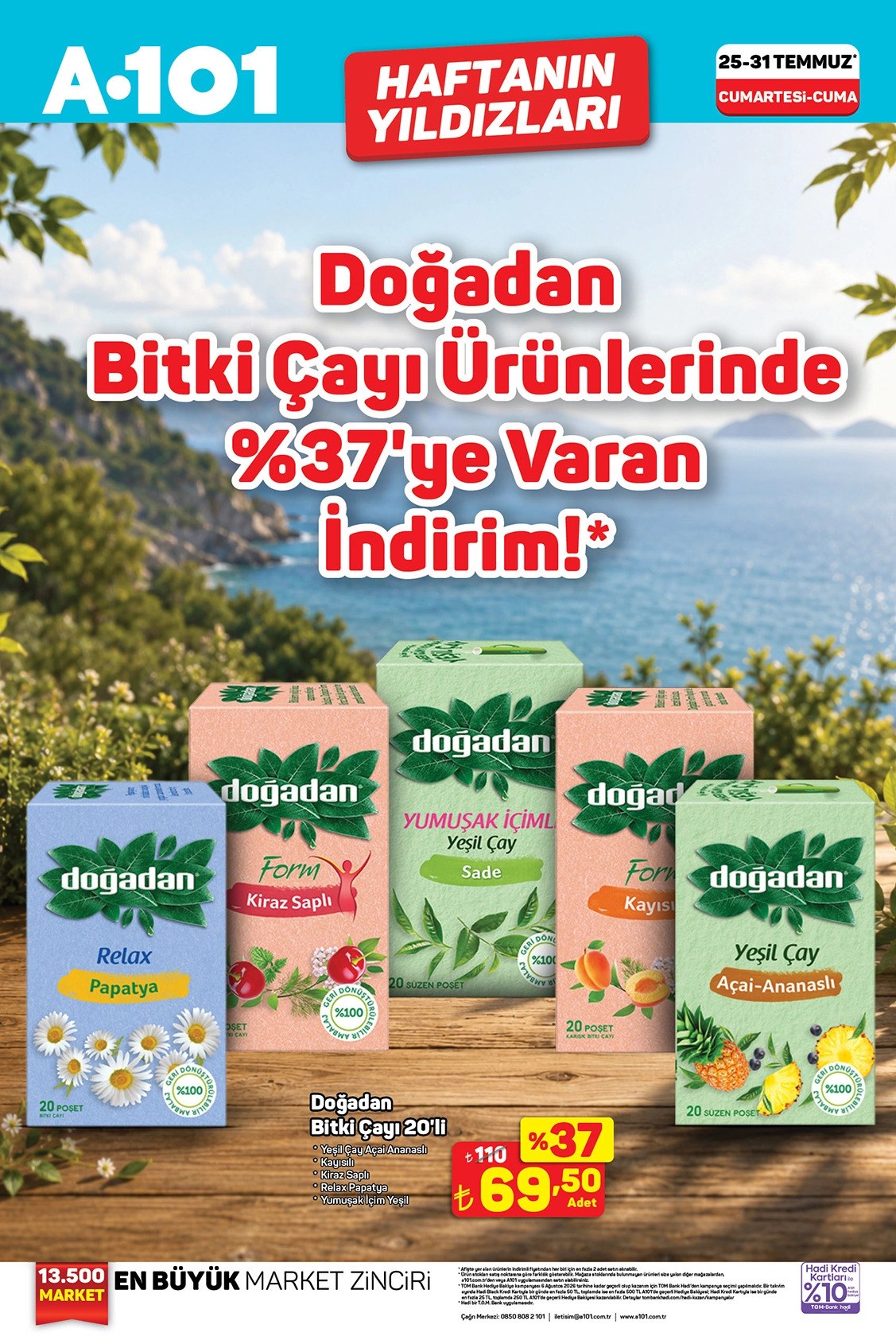 A101 · Haftanın Yıldızları · Sayfa 5 (25-31Temmuz)