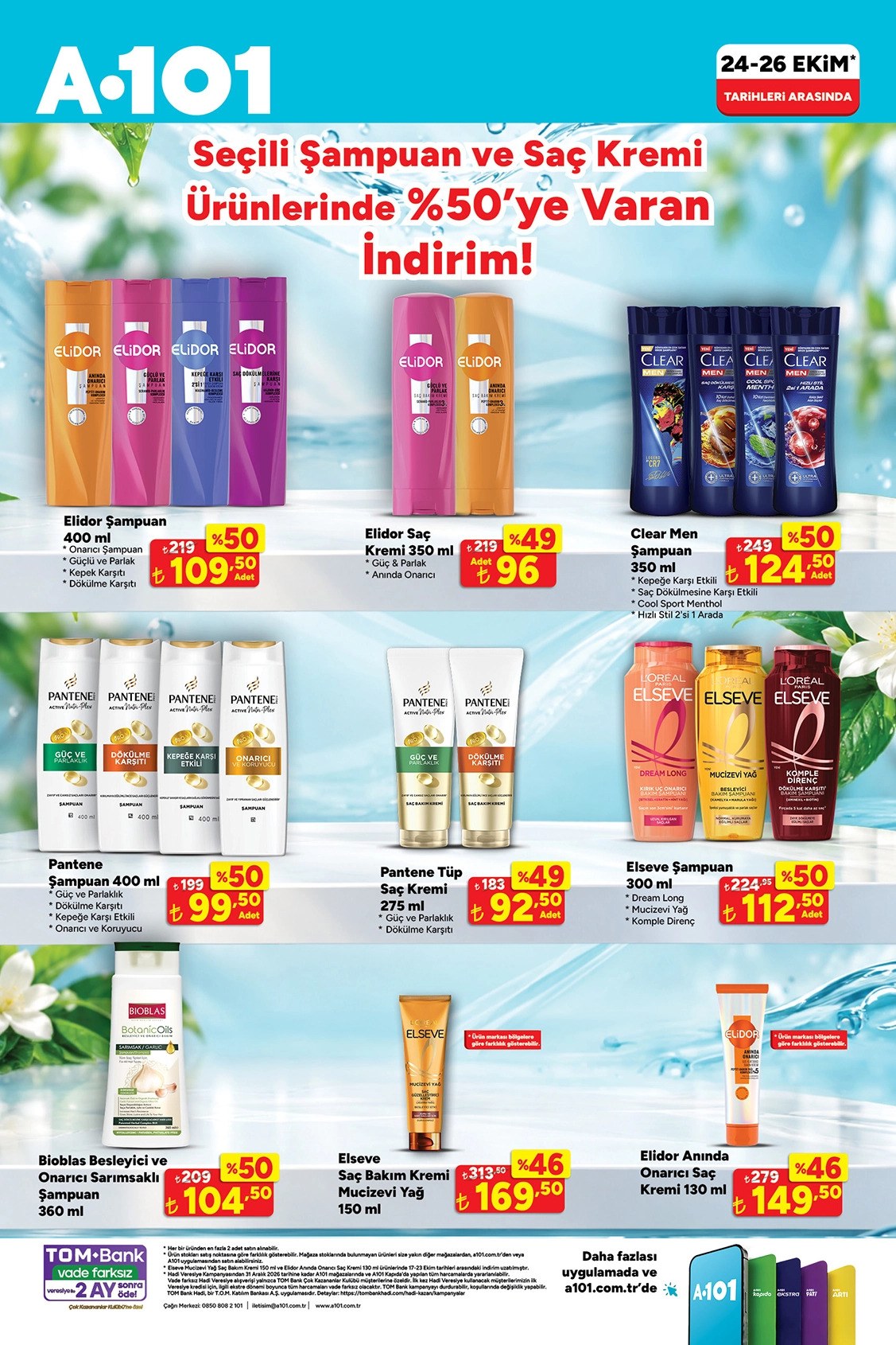 A101 · Haftanın Yıldızları · Sayfa 9 (24-30 Ekim)