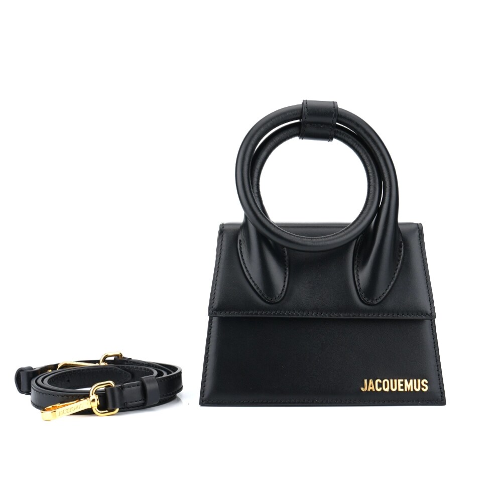 Jacquemus Le Chiquito Noeud BAW00005BC01C01-990 Kadın Omuz Çantası Siyah