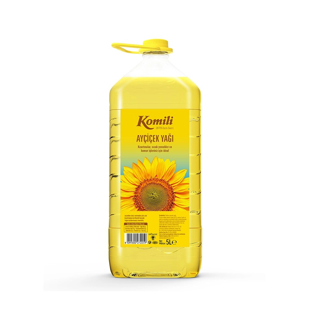 ### Komili Ayçiçek Yağı 5 L
