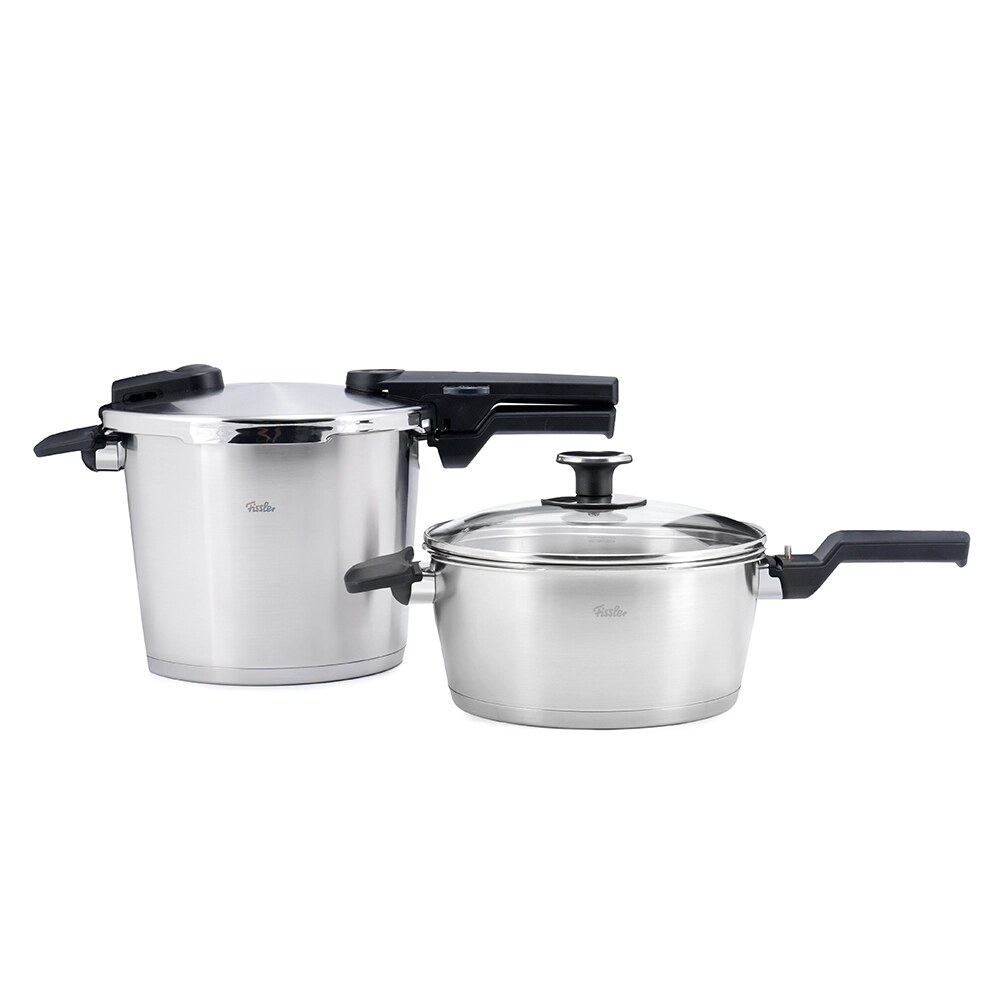 Fissler Vitaquick Premium 602-410-13-090 Düdüklü Tencere Seti 6 + 3,5 L + Buharlı Pişirme Aparatı