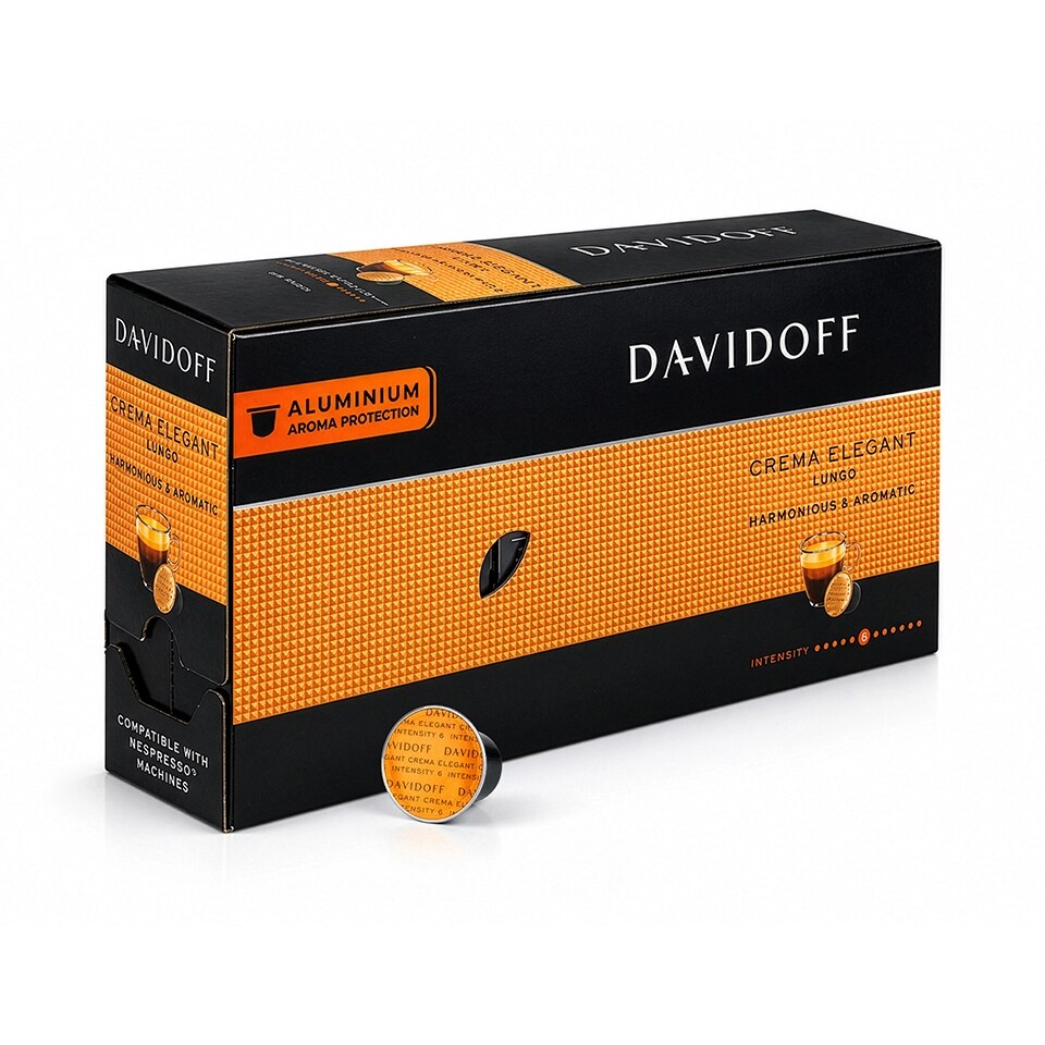 Davidoff Cafe Crema Elegant Lungo Kapsül Kahve 100'lü