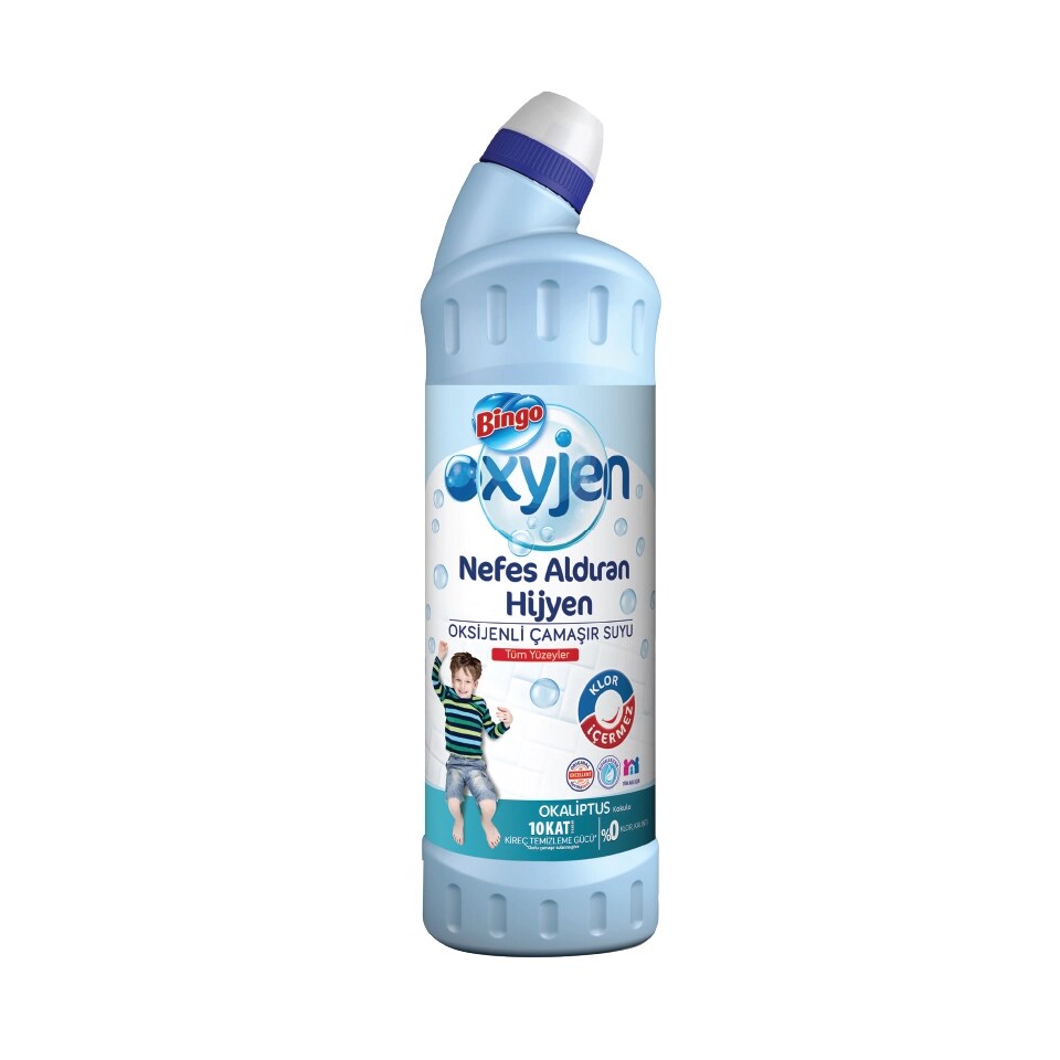 Bingo Oxyjen Oksijenli Çamaşır Suyu 750 ml