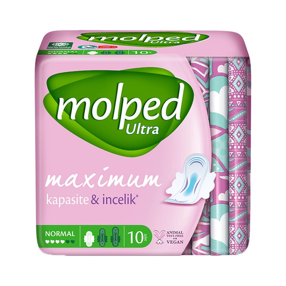 Molped Ultra Normal Hijyenik Ped 10'lu