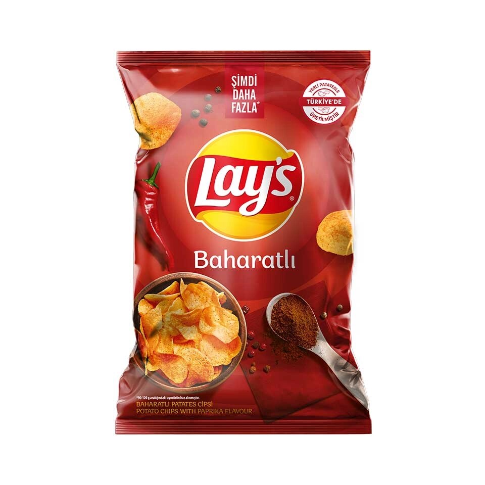 Lay's Baharatlı Patates Cipsi 125 G