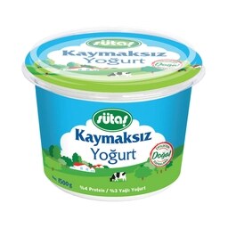 Sütaş Kaymaksız Yoğurt 1,5 Kg