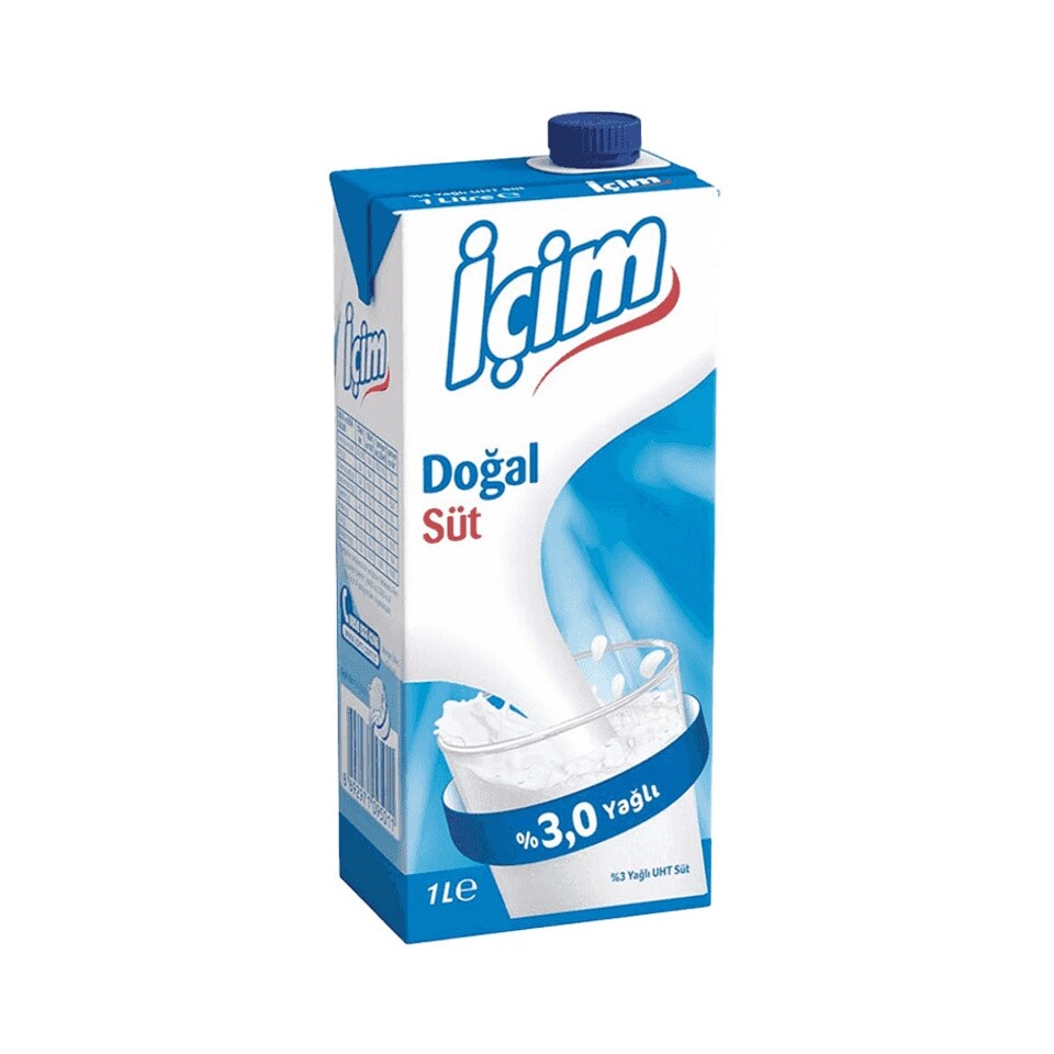 ### İçim Yağlı Süt 1 L