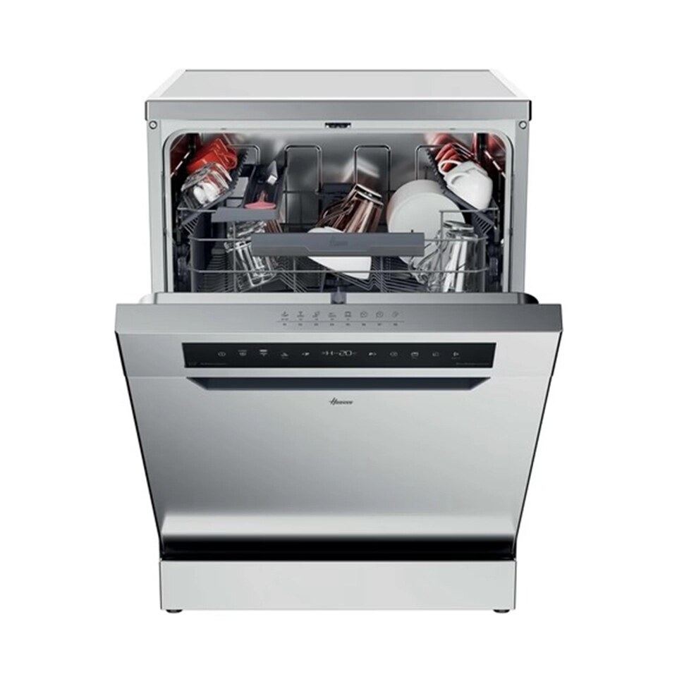 Hoover HF 6C7F0X-17 8 Programlı Wi-Fi Bulaşık Makinesi