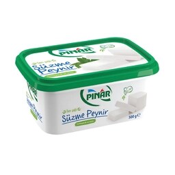 Pınar Tam Yağlı Süzme Peynir 500 G
