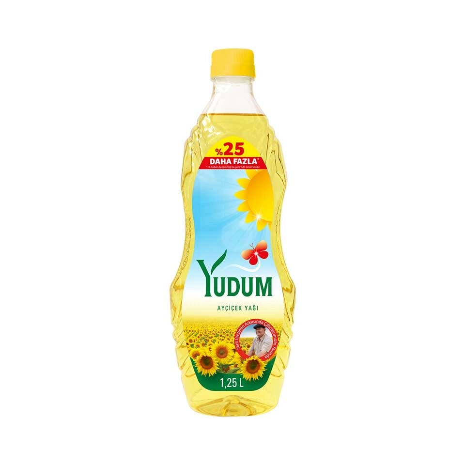 Yudum Ayçiçek Yağı 1,25 L