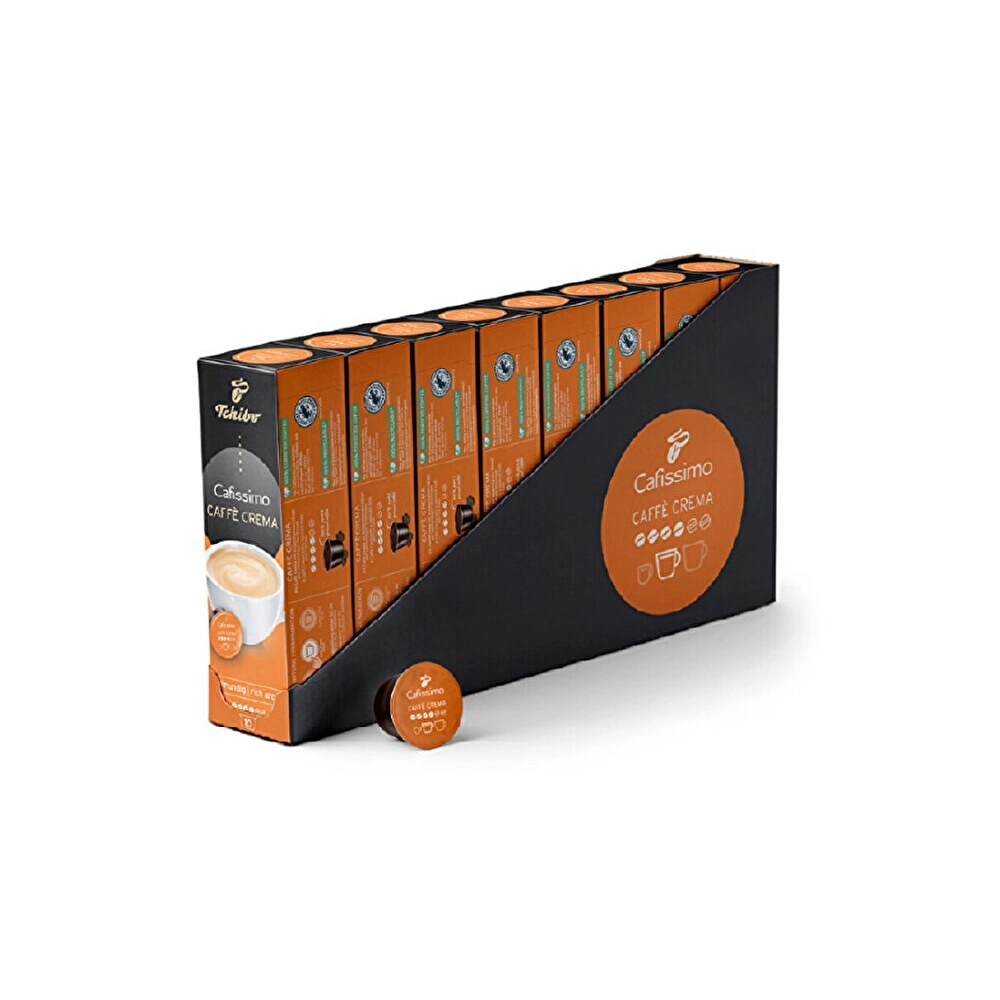 Tchibo Cafissimo Caffé Crema Rich Aroma Kapsül Kahve 80'li