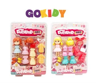 Gokidy Dollyland Minkie Moda Bebek Seti