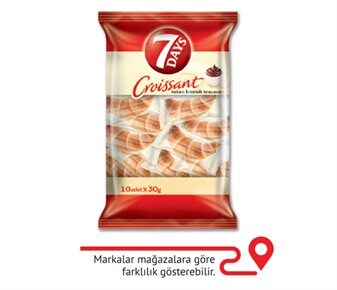 7days Kakao Kremalı Kruvasan