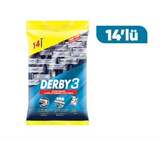 Derby Tıraş Bıçağı 3 Bıçaklı Erkek