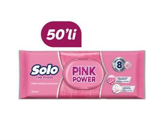 Solo Yüzey Temizlik Havlusu Pink Power