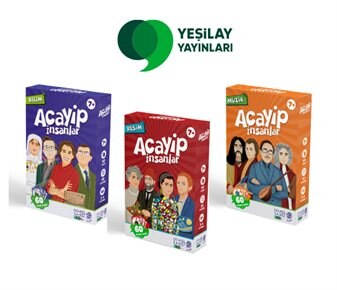 Yeşilay Yayınları ACAYİP İNSANLAR OYUN KARTLARI