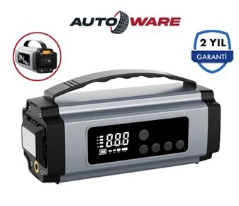 Auto Ware HAVA POMPASI VE AKÜ TAKVİYE CİHAZI