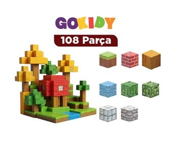 Gokidy Manyetik Küp Blok