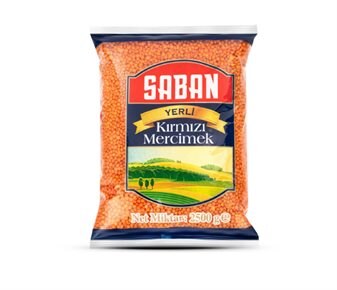 Saban Yerli Kırmızı Mercimek