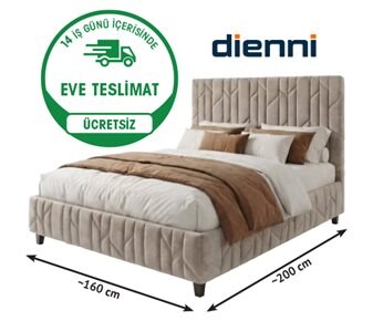 Dienni ÇİFT KİŞİLİK SANDIKLI BAZA VE BAŞLIK