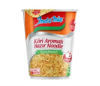Indomie Bardak Noodle Köri Aromalı