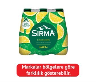 Sırma Limon Aromalı C Vitaminli Maden Suyu