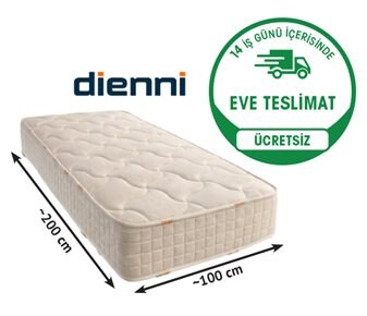 Dienni TEK KİŞİLİK PAKET YAYLI YATAK