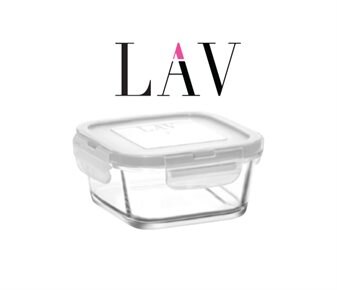 Lav Kilitli Saklama Kabı ~ 375 cc