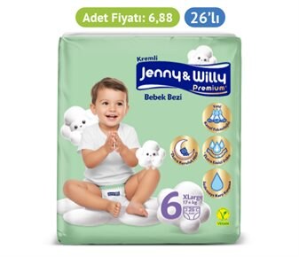 Jenny&Willy Bebek Bezi Premium X large