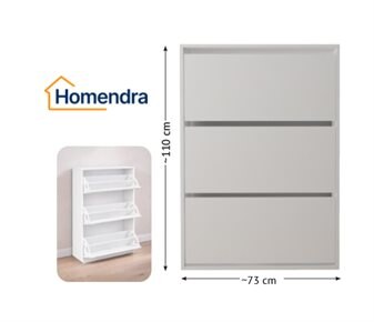 HOMENDRA 3 BÖLMELİ AHŞAP AYAKKABILIK