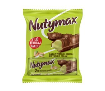 Nutymax Antep Fıstıklı Kremalı Gofret