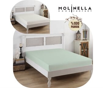 Molinella Çift Kişilik Lastikli Çarşaf