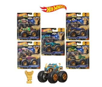 Hot Wheels Monster Trucks Bigfoot Trophy Şampiyonları