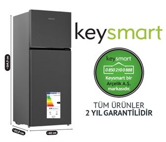 Keysmart NOFROST BUZDOLABI KEY 300 NFE