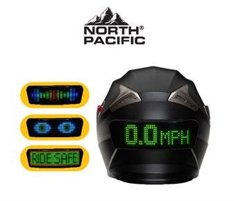North Pacific Kask Arkası Led Ekran