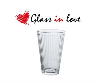 Glass in Love Gravürlü Cam Bardak ~300 ml