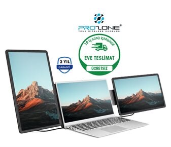 Prozone 15,6’’ TAŞINABİLİR EKRAN ÇOĞALTICI