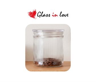 GLASS IN LOVE CAM KAPAKLI KAVANOZ