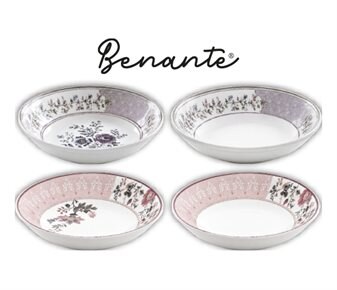 BENANTE DESENLİ YUVARLAK KASE ~ 20 CM