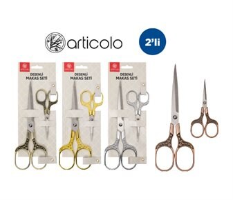 ARTİCOLO VİNTAGE MAKAS SETİ