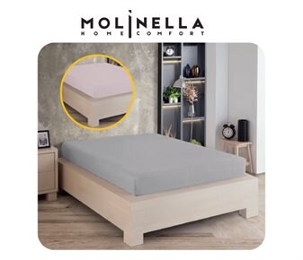 Molinella Çift kişilik Lastikli Çarşaf ~160x200 cm+25 cm