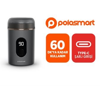 Polosmart Sıfir Sakal Tıraş Makinesi Mini PSC118