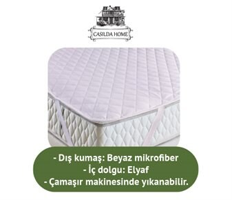 Casilda Home Çift Kişilik Kapitoneli Yatak Alezi