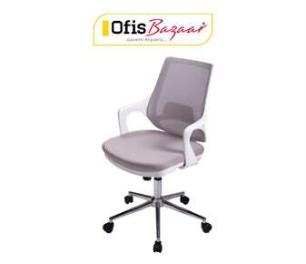 Ofis Bazaar BUYA BEYAZ ÇALIŞMA KOLTUĞU