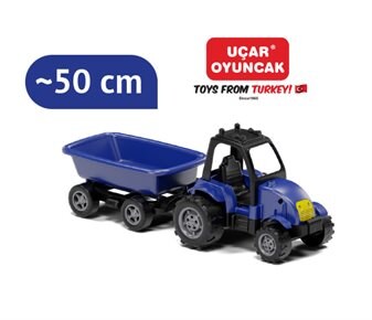 Uçar Oyuncak Römorklu Traktör