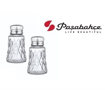 Paşabahçe Leafy Tuzluk Biberlik Seti ~100 cc