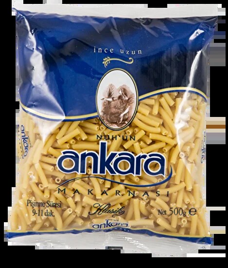 Nuh Un Ankara Makarna İnce Uzun 500 g