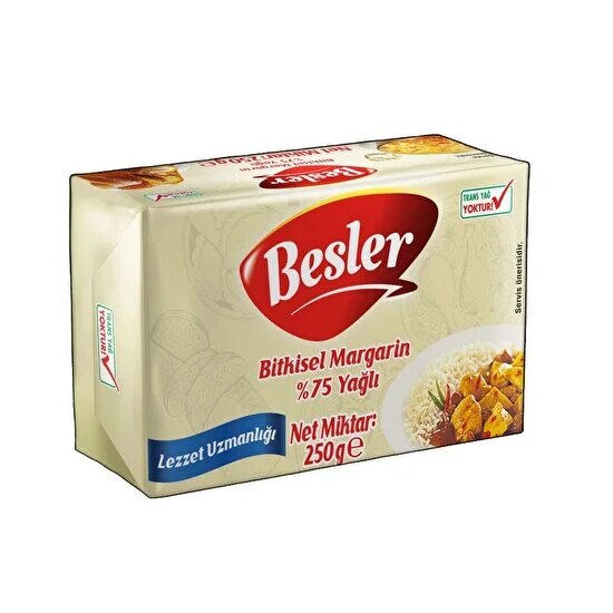 Besler Margarin %75 Yağlı 250 G