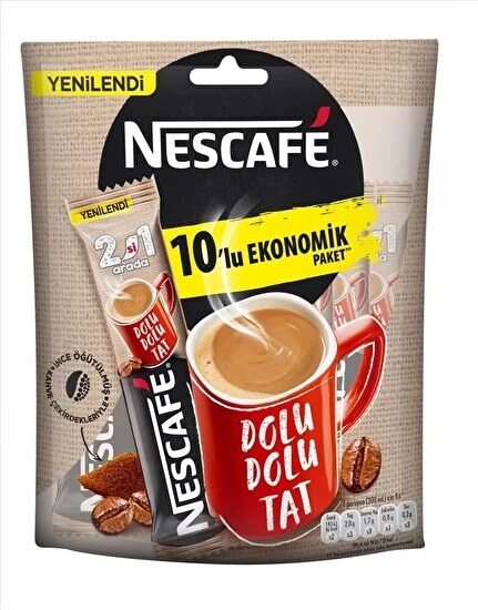 Nescafe 2si 1 Arada 10x11 g