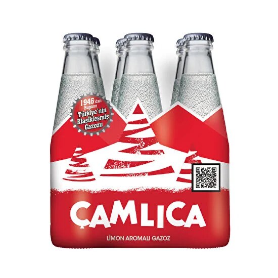 Çamlıca Cam Şişe 6x200 ml